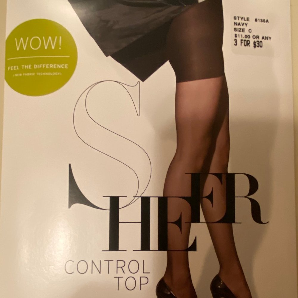 NORDSTROM SHEER CONTROL TOP PANTYHOSE
